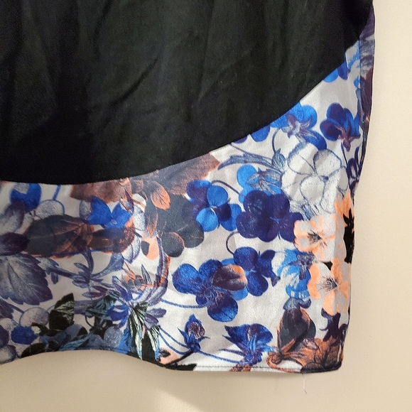 Yellow Bird (Anthropologie) - Floral Baseball Style Blouse - Size XS - Picture 9 of 11